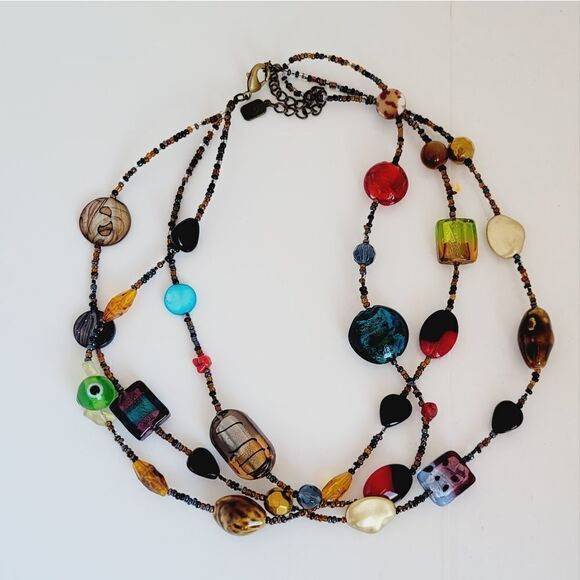 You & I ADJUSTABLE MULTI-STRAND NECKLACE - Picture 12 of 13